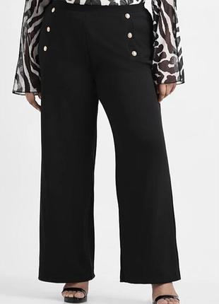 Брюки палаццо plus size eur 46 укр. 52-54