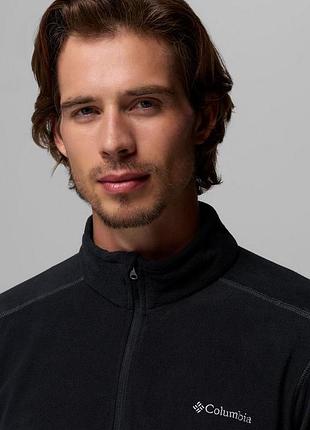 Кофта чоловіча columbia klamath range ii half zip м чорна 5