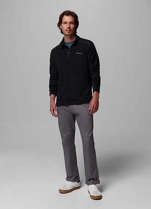 Кофта чоловіча columbia klamath range ii half zip м чорна 2