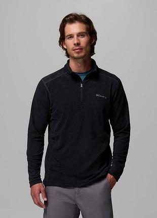 Кофта чоловіча columbia klamath range ii half zip м чорна