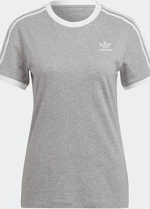 Оригінальна жіноча футболка adidas,сіра,розмір s
