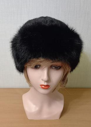 Шапка еко хутро зимова