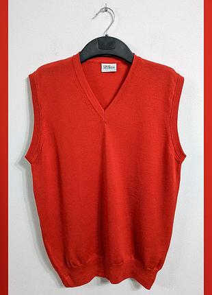 Жилетка вовняна oscar jacobson woolmark pure new wool