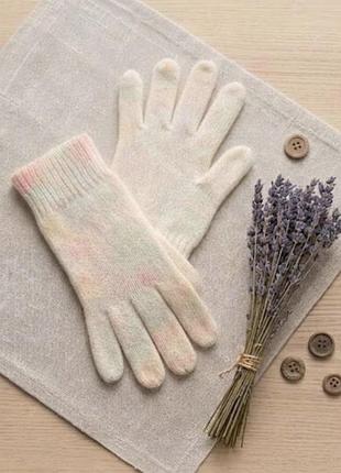 Тёплые шерстяные перчатки (100% lambswool).