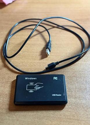 Безконтактний rfid/nfc зчитувач карт і брелоків usb