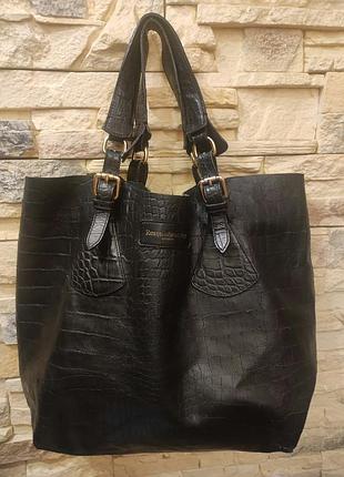 Сумка  шопер шкіряна russell&bromley