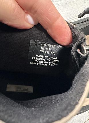 Черевички високі жіночі h&m 2