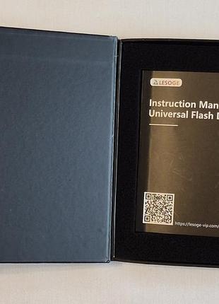 Універсальна флешка 4-в-1 lesoge 128gb (mfi certified для iphone / android / пк)
