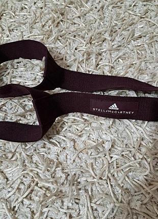 Ремінь для йоги adidas by stella mccartney бордовий
