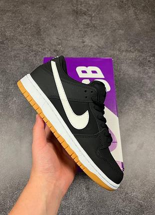 Кроссовки nike sb dunk black gum 2