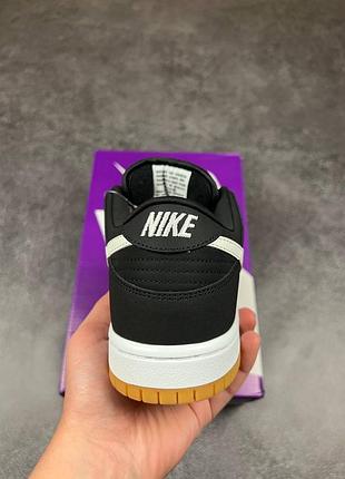 Кроссовки nike sb dunk black gum 7