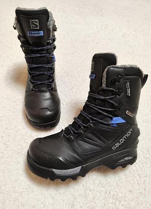 Зимові черевики salomon toundra pro cswp 37р 23.5см як нові