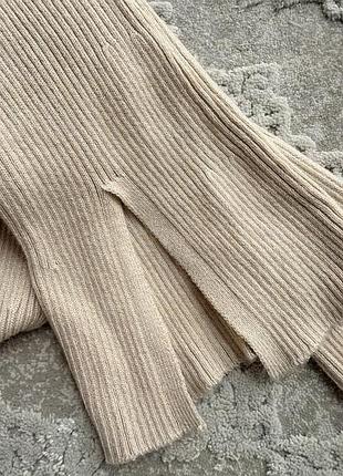 Лосини в рубрик беж 4