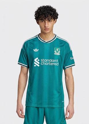 Футбольна футболка adidas liverpool гостьова ретро + кастом sas 84