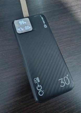 Повербанк tracer 30000 mah 65w qc+pd чорний