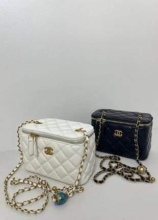 Розкішна сумка-косметичка chanel vanity case — преміум якість