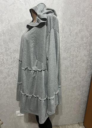 Кофта кардиган з капюшоном 3