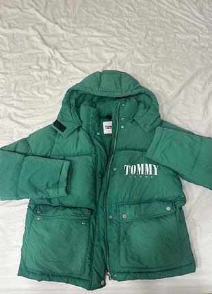 Пуховик куртка tommy hilfiger