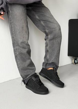 Nike sb dunk low black fur 3