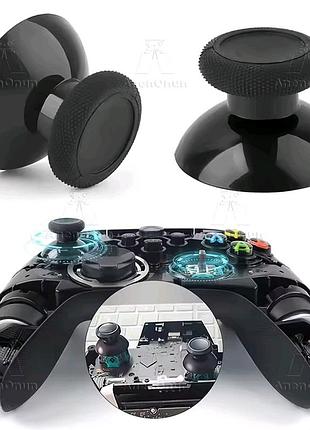 Комплект 2 шт накладки/стеки для геймпада xbox one / series s / x (аналоговые стеки, пар, черные)