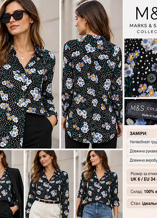 Елегантна блуза m&amp;s collection/xs