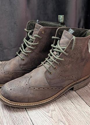 Чоловічі черевики barbour belsay derby brogue р.44-45