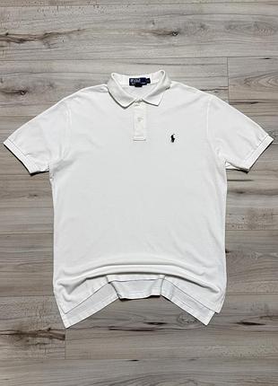 Футболка поло поло ральф лорен polo ralph lauren classic fit pique polo, l-xl, оригинал