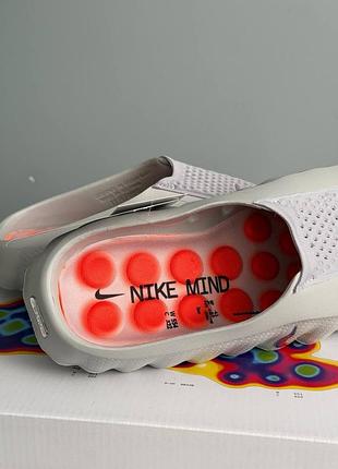 Шлепанцы nike mind 001 slide light smoke grey 9