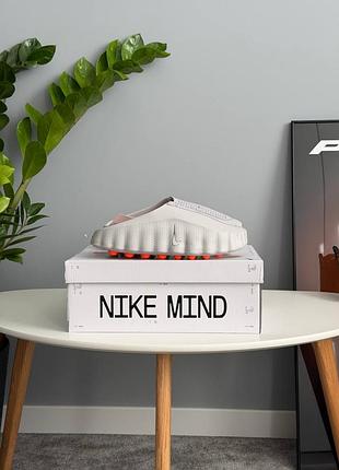 Шлепанцы nike mind 001 slide light smoke grey 2