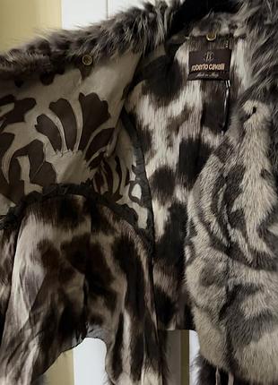 Хутряний жилет roberto cavalli 7