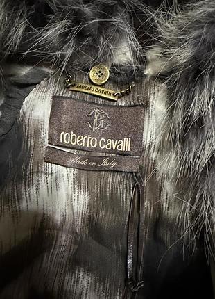 Хутряний жилет roberto cavalli 5