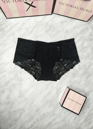 Трусики hiphugger с кружевом. pink. victoria’s secret. оригинал 🇺🇸