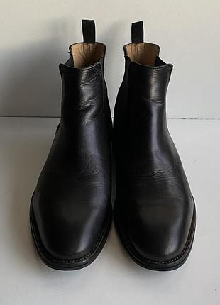 Шкіряні класичні черевики челсі marks & spencer 3