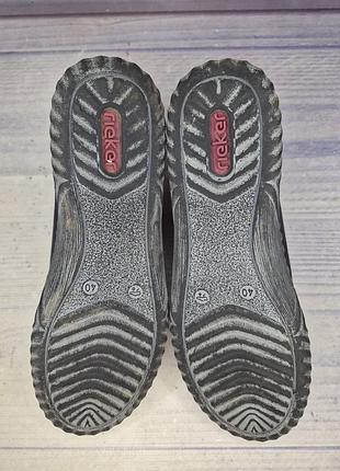Высокие кроссовки сапоги rieker 5