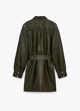 Сукня рубашка  zara стильна s-m 6