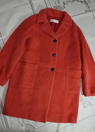 Пальто альпака мохер вовна max mara