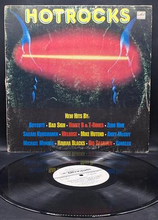 Various artists – hotrocks – 1989 / пластинка /винил /vinyl /vintage / подарок