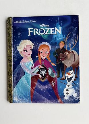 Дитяча книга disney frozen / крижане серце — little golden book, книга англійською