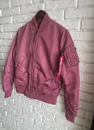 Alpha industries куртка бомбер м