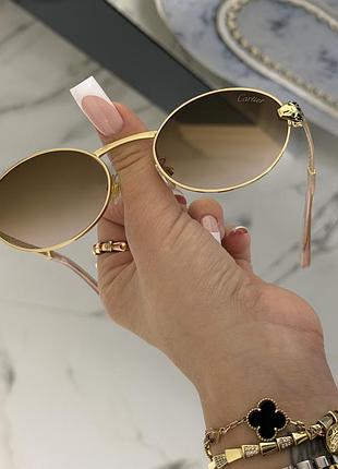 Сонцезахисні окуляри cartier люкс бренд