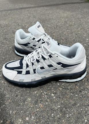Кросівки nike p-6000 комбіновані сірі