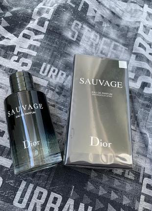 Christian dior sauvage eau de parfum 100 ml.1 фото