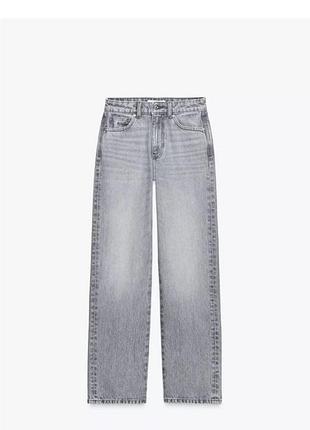 Джинси жіночі zara сірі, розмір 34