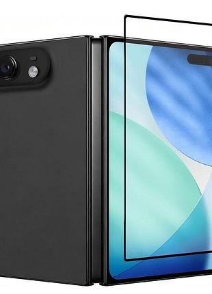 Защитное стекло tdg 9d для apple iphone duo полная проклейка черный