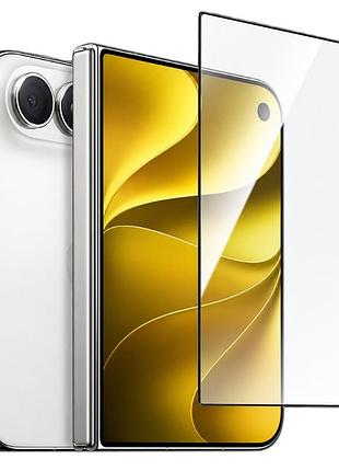 Защитное стекло fiji premium для apple iphone duo полная проклейка anti-static черный