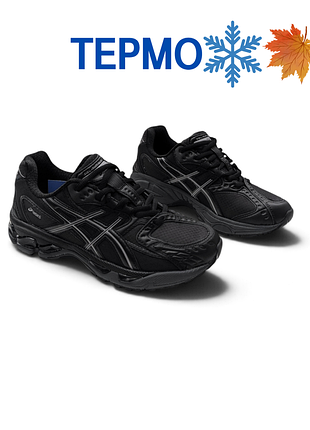 ❄️кроссовки термо asics gel-nimbus черные (унисекс)❄️