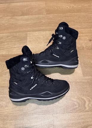 Черевики lowa calceta gtx зимові чорні 37 розмір 24.2 см