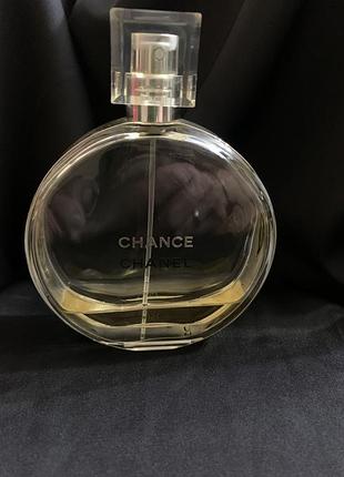 Оригінал! парфуми chanel chance eau de toilette 100мл ( залишок 20 мл )💛💛💛