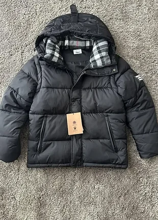 Куртка burberry/ пуховик барберри/