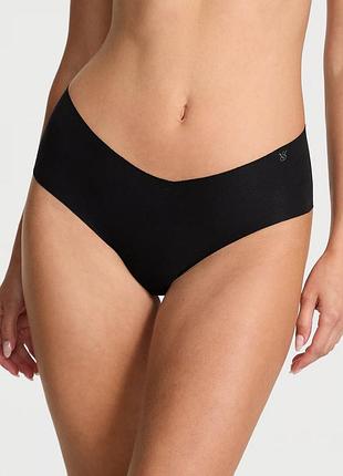 Трусики жіночі pink від victoria’s secret, колір чорний😍 273598